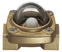 DKB Ball Type Flow Indicator